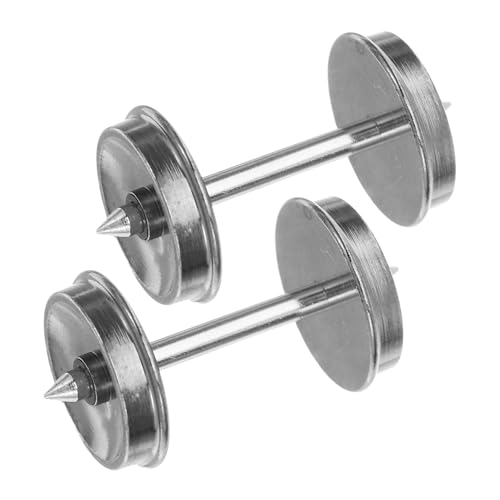 Sewroro Spielzeugzugräder aus Legiertem Material Präzise Ersatzräder für Elektromodelle Geräuscharm Langlebig für Spielzeugbahn-enthusiasten und DIY-reparaturen Sewroro Spielzeugzugräder aus Legiertem Material Präzise Ersatzräder für Elektromodelle Geräuscharm Langlebig für Spielzeugbahn-enthusiasten und DIY-reparaturen von Sewroro