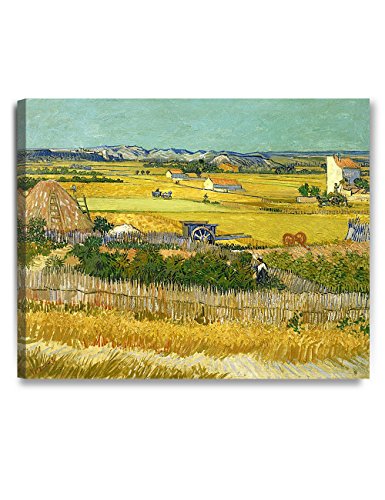 1000 Teile Puzzle_Van Gogh-Ernte_Adult Puzzles_Intellectual Puzzle Toys for Family_50x75cm(19.7x29.59 in) von Sezoro