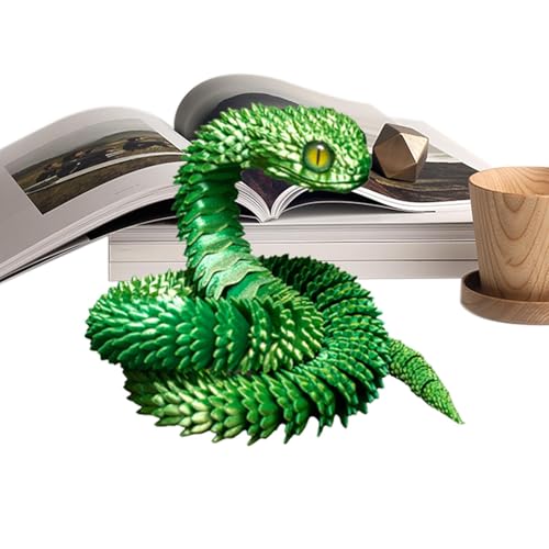 Sghtil 3D-gedruckte Tiere, 3D-gedruckte Schlange | Tisch-Haustierartikel-Sammlung, kreatives 3D-Tier-Schlangenmuster Tischdekoration für Mädchen, Kinder, Sghtil 3D-gedruckte Tiere, 3D-gedruckte Schlange | Tisch-Haustierartikel-Sammlung, kreatives 3D-Tier-Schlangenmuster Tischdekoration für Mädchen, Kinder, von Sghtil