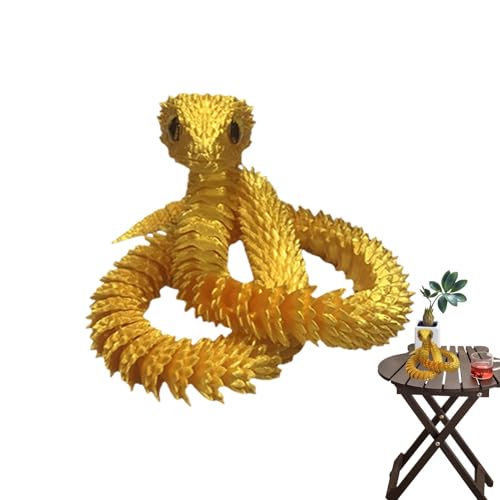 Sghtil 3D-gedrucktes Schlangenspielzeug, bewegliches Schlangenmodell,Tisch-Haustierartikel-Sammlung | Kreative 3D-Tier-Schlangenmuster Tischdekoration für Sghtil 3D-gedrucktes Schlangenspielzeug, bewegliches Schlangenmodell,Tisch-Haustierartikel-Sammlung | Kreative 3D-Tier-Schlangenmuster Tischdekoration für von Sghtil