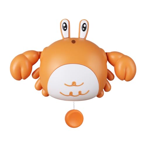 Sghtil Badespielzeug für Babys – niedliche, schwimmende Krabbe – Lernspielzeug für die Badewanne | niedliche Tierfiguren, schwimmendes Wasserspiel mit Aufziehhilfe für Haus Pool Park Kindergarten Sghtil Badespielzeug für Babys – niedliche, schwimmende Krabbe – Lernspielzeug für die Badewanne | niedliche Tierfiguren, schwimmendes Wasserspiel mit Aufziehhilfe für Haus Pool Park Kindergarten von Sghtil