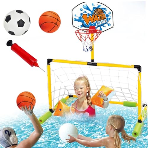 Sghtil Basketballkorb für Pool | Wasserdichter Ring für Pool | mit Pumpe für Erwachsene Kinder Badewanne See Park Schwimmen Spielen Sghtil Basketballkorb für Pool | Wasserdichter Ring für Pool | mit Pumpe für Erwachsene Kinder Badewanne See Park Schwimmen Spielen von Sghtil