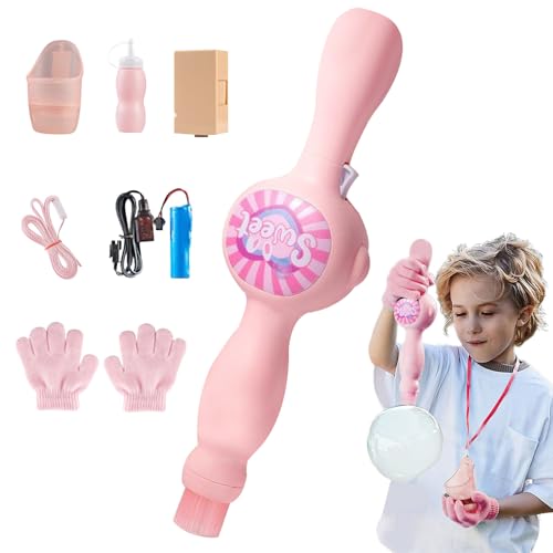 Sghtil Bubble Maschine, Interaktive Seifenblasen-Erzeugungsmaschine für Kinder, Elektrischer Handgehaltener Strandspielzeug Für Partys Und Outdoor-Aktivitäten Sghtil Bubble Maschine, Interaktive Seifenblasen-Erzeugungsmaschine für Kinder, Elektrischer Handgehaltener Strandspielzeug Für Partys Und Outdoor-Aktivitäten von Sghtil
