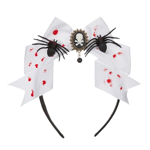 Sghtil Halloween Kostüm Stirnband für Erwachsene, Halloween Stirnbänder - Einzigartiger Tag der Toten Frisur Haarreif Kopfbedeckung Kopfbedeckung Haarschmuck Halloween Haarschmuck 1 von Sghtil