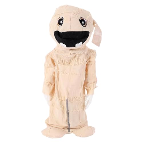 Sghtil Halloween-Mumienpuppe, Mumien-Actionfigur | Gruselige Mumienpuppe im Freien, Halloween-Dekoration - Halloween-Dekoration, gruselige Halloween-Mumienpuppe für Halloween, Horror-Mottopartys von Sghtil