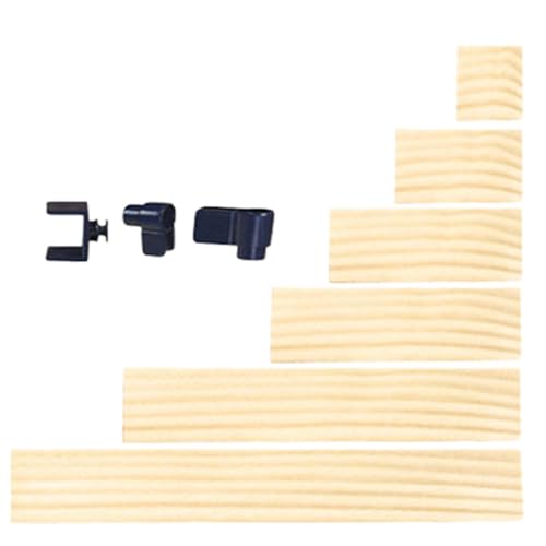 Sghtil Holzklötze für Kinder, Holzbausteine-Set | Bausteine ​​Stapelspielzeug - Pädagogisches Blockspielzeug, Kunst- und Bastelset für Kinder im Alter von 3–6 Jahren, Lernwerkzeug von Sghtil