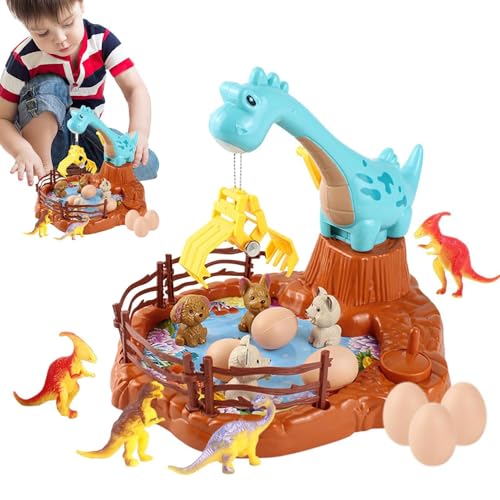 Sghtil Klauenspielmaschine, Dinosaurierklauenmaschine | Kleine Spielzeug Klauen Dinosauriermaschine für Kinder - Clipfiguren Desktop Interactive Game für Geburtstag 3+ & Mädchen von Sghtil