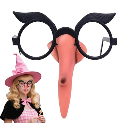 Sghtil Künstliche Nase Halloween | Halloween Kostüm Zubehör Künstliche Nase,Clown Requisiten Kostümbrille Für Maskerade Geburtstagsfeier Weihnachtsauftritt Verkleidung Und Karneval Sghtil Künstliche Nase Halloween | Halloween Kostüm Zubehör Künstliche Nase,Clown Requisiten Kostümbrille Für Maskerade Geburtstagsfeier Weihnachtsauftritt Verkleidung Und Karneval von Sghtil