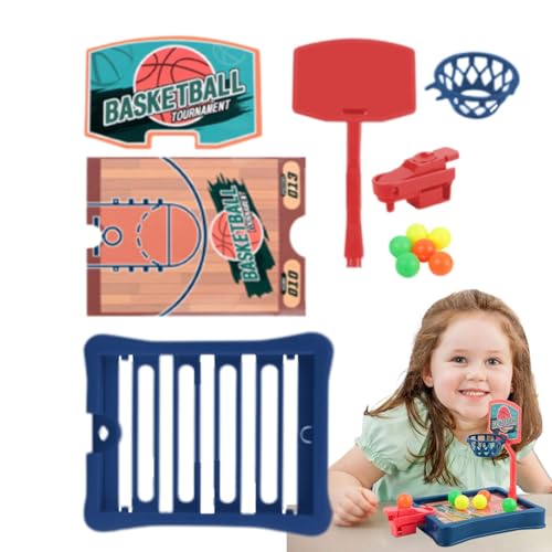 Sghtil -Basketballspiel, Desktop-Basketballspiel, Pädagogische Tisch-Finger-Basketball-Spielzeuge, Interaktive Familienspiele, Partygeschenke, Klassenzimmerpreise für Spielesportliebhaber, Jungen, von Sghtil