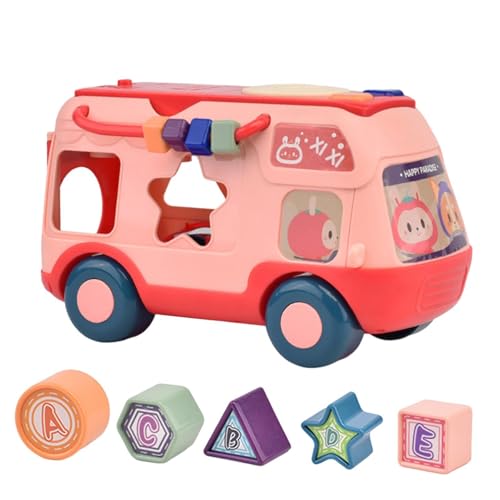 Sghtil Musik-Bus, Baby Percussion-Spielzeug, interaktives Musikspielzeug mit Musik/Licht | Puzzle-Geschichte Maschine für Früherziehung für eine Altersgeschichte Sghtil Musik-Bus, Baby Percussion-Spielzeug, interaktives Musikspielzeug mit Musik/Licht | Puzzle-Geschichte Maschine für Früherziehung für eine Altersgeschichte von Sghtil