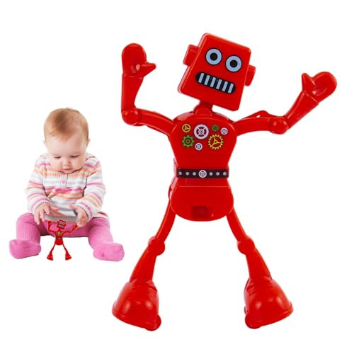 Sghtil Uhrenbeweger Spielzeug, Tanzender Roboter, lustiges mechanisches Spielzeug für Reisen, Party, Schule, Badezimmer, Halloween und Geburtstag Sghtil Uhrenbeweger Spielzeug, Tanzender Roboter, lustiges mechanisches Spielzeug für Reisen, Party, Schule, Badezimmer, Halloween und Geburtstag von Sghtil