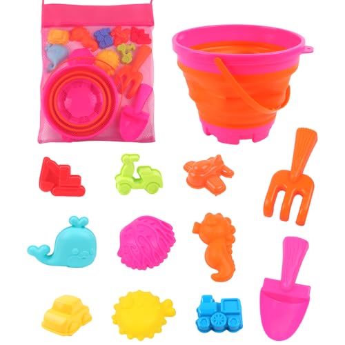 Sghtil Spielzeug Set | Eimer Und Schaufel Set,13-teiliges Spielzeug Für Sandkästen Mit Zubehör, Outdoor Reisespiele Für Campingurlaub Und Sommeraktivitäten Sghtil Spielzeug Set | Eimer Und Schaufel Set,13-teiliges Spielzeug Für Sandkästen Mit Zubehör, Outdoor Reisespiele Für Campingurlaub Und Sommeraktivitäten von Sghtil