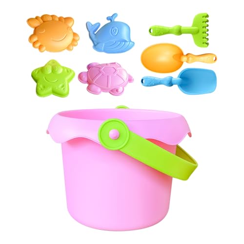 Sghtil Strandspielzeug-Set, Strandspielzeug-Set für Kinder, tragbares Zubehör zum Bauen von Sandschlössern, ideal für Kindergarten und Spiel zu Hause oder im Freien Sghtil Strandspielzeug-Set, Strandspielzeug-Set für Kinder, tragbares Zubehör zum Bauen von Sandschlössern, ideal für Kindergarten und Spiel zu Hause oder im Freien von Sghtil