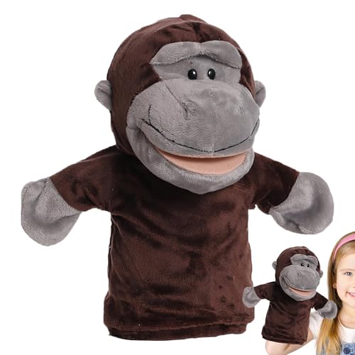 Sghtil Tiere Fingerpuppe, Handpuppen für Kinder - 25 cm/9,84 Zoll niedliche Handpuppen,Theater Performance Supplies, ausgestopfte Tierpuppe für Rollenspiele Storytelling Vorschulunterricht von Sghtil