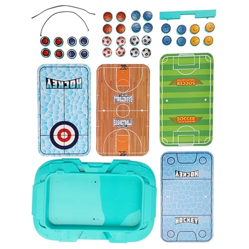 Sghtil Tischbrettspiele für Kinder, schnelles Sling -Puck -Spiel - 4 in 1 Kid Party Fun Toy - Tabletop Checkers Table Top Board Family Game, lustiges Spielzeug für, Mädchen, Kind von Sghtil