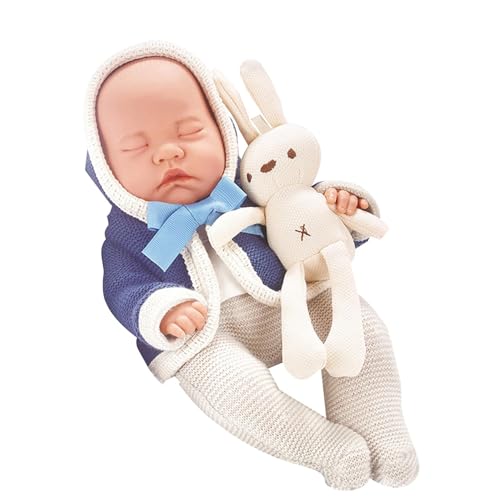 Sghtil Wiedergeborene Babypuppe, simulierte wiedergeborene Puppe | Weiche wiedergeborene Puppe für gefälschte Kinder, bequemes Spielzeug mit sanfter Berührung für Geburtstag, Kindertag und Weihnachten Sghtil Wiedergeborene Babypuppe, simulierte wiedergeborene Puppe | Weiche wiedergeborene Puppe für gefälschte Kinder, bequemes Spielzeug mit sanfter Berührung für Geburtstag, Kindertag und Weihnachten von Sghtil