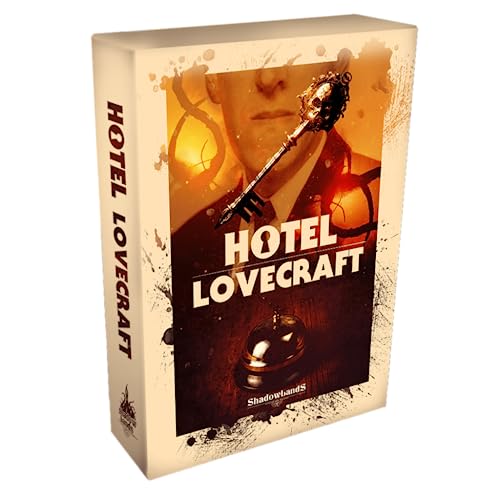 Hotel Lovecraft Gesellschaftsspiel auf Französisch von Shadowlands Ediciones