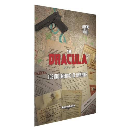 Shadowlands Ediciones The Dracula Dossier: Die Hawkins-Dokumente, Erweiterung, Rollenspiel, ab 18 Jahren, ab 2 Spielern, 1-2 Stunden pro Spiel, Spanisch von Shadowlands Ediciones