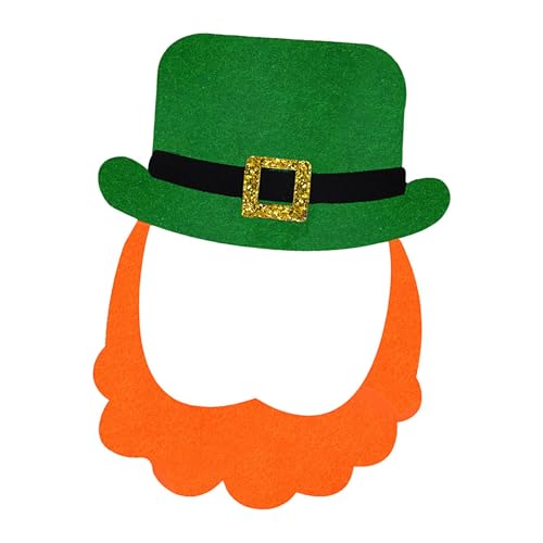 Shaersu St. Patricks Day Cutout-Hut, St. Patricks Day Cut-,Irische Frühlingsationen, Party-Requisiten | Papierausschnitte für Fotoation, irische Party, Kunstschule, Familienfeiern von Shaersu