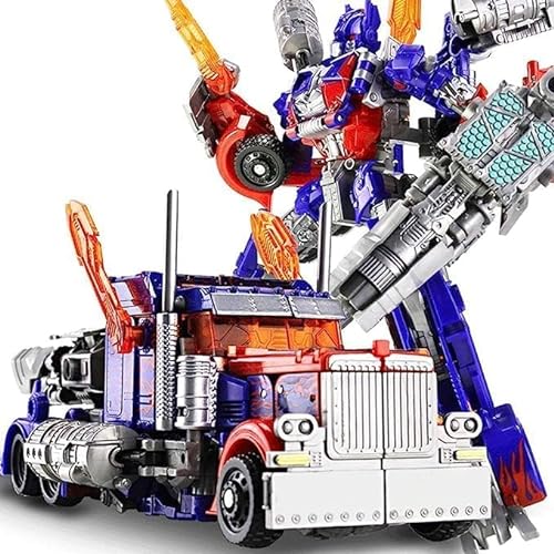 Transformers Spielzeug Optimus Prime, Sky Warrior, Drahtseil Krieger, Autobot Spielzeug, handgemachte Transformation Spielzeug, Roboter Modell für Erwachsene und Kinder Geschenke für Jungen von Shamoparty