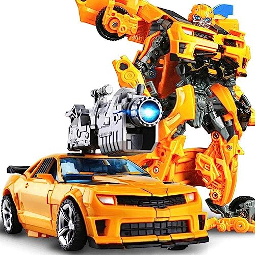Transformers Toys Bumblebee, Sky Warrior, Wire Rope Warrior,Handmade Transformation Toy, King Kong Robot Model for Adults and Children, Gifts for Boys von Shamoparty