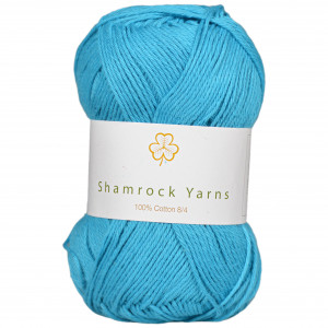 Shamrock Yarns 100% Baumwolle 8/4 Garn 12 Dunkles Türkis von Shamrock Yarns