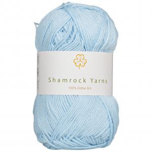 Shamrock Yarns 100% Baumwolle 8/4 Garn 27 Hellblau von Shamrock Yarns