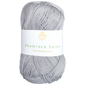 Shamrock Yarns 100% Mercerisierte Baumwolle 232 Hellgrau von Shamrock Yarns