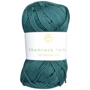 Shamrock Yarns 100% Mercerisierte Baumwolle 241 Petrolgrün von Shamrock Yarns