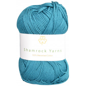 Shamrock Yarns 100% Mercerisierte Baumwolle 132 Petrol von Shamrock Yarns