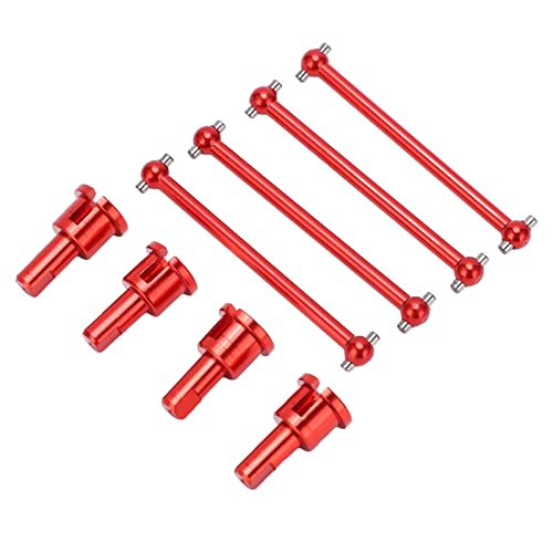 Aluminium Diff Outdrives Joint Cup, Verformungsverhinderung Hochleistungs Diff Cup Outdrives Joint Set für WLtoys RC Car(rot) von Shanrya