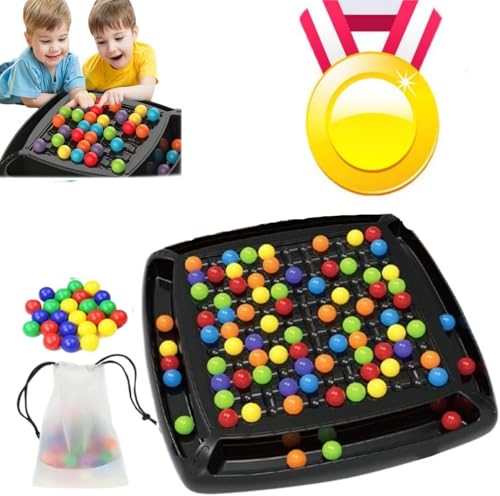 48/120/241 Stück Stück Rainbow Puzzle Schachspiel | Intellektuelles Schachbrett Doppelduell | Pädagogisches Schachbrettspiel Für Kinder | Regenbogen Puzzle Schach | Rainbow Perle Elimination Toys von Shapen