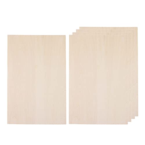 10x DIY Unbemaltes Basswood Holzbrett für Crafts Ship House Modell, 50x10 0X 1,5mm von Sharplace