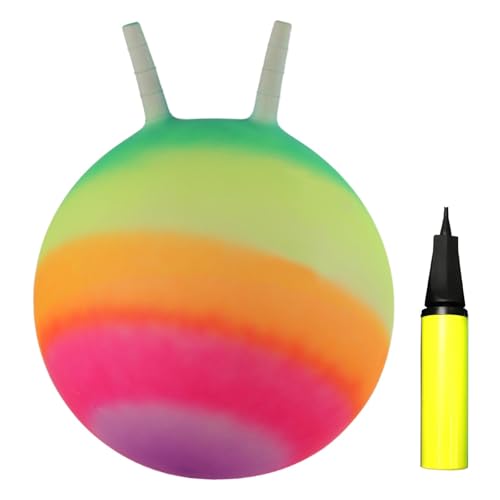 Sharplace , Kinderspielzeug, Kindergarten-Springspiel, Übung, Regenbogen, 45 cm Durchmesser, für, hüpfender aufblasbarer Hopperball Sharplace , Kinderspielzeug, Kindergarten-Springspiel, Übung, Regenbogen, 45 cm Durchmesser, für, hüpfender aufblasbarer Hopperball von Sharplace