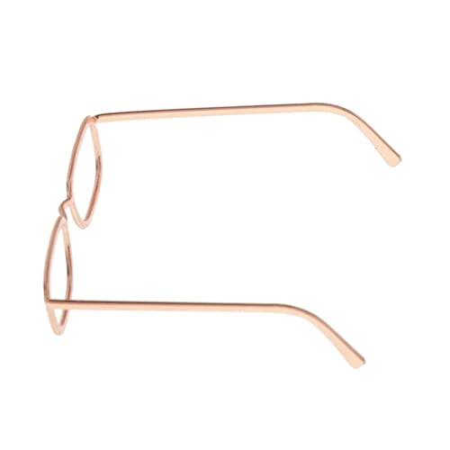 Sharplace 1/6 Brille Puppenbrille Puppengläser für Puppen/Actionfiguren, Rosegold, 2,3x2,3cm Sharplace 1/6 Brille Puppenbrille Puppengläser für Puppen/Actionfiguren, Rosegold, 2,3x2,3cm von Sharplace