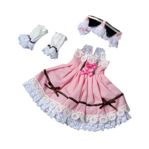 Sharplace 1/6 Puppe Prinzessinnenkleid Machen Sie Ihre eigenen Puppen DIY für Kinder Haar-Accessoires Cosplay Kostüm für 30cm Fashion Girl Prinzessin Puppe von Sharplace