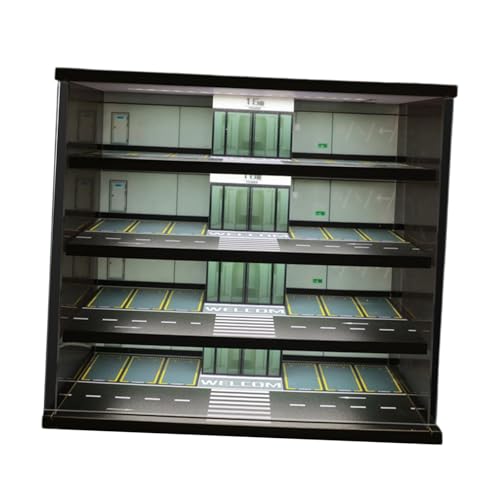Sharplace 1/64 Diorama Autoparkplatz Vitrine Aufbewahrungsbox 5 Ebenen mit Lichtornament Geschenk Moderne Sammler Druckguss Autogarage Sharplace 1/64 Diorama Autoparkplatz Vitrine Aufbewahrungsbox 5 Ebenen mit Lichtornament Geschenk Moderne Sammler Druckguss Autogarage von Sharplace