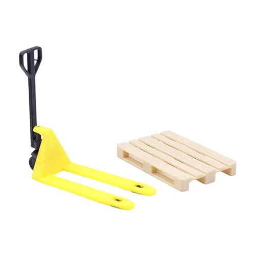 Sharplace 1:12 Puppenhaus Miniatur Gabelstapler und Palette Realistische Fahrzeug Modell BAU Werkzeuge für Outdoor Sandtisch Puppenhaus Sharplace 1:12 Puppenhaus Miniatur Gabelstapler und Palette Realistische Fahrzeug Modell BAU Werkzeuge für Outdoor Sandtisch Puppenhaus von Sharplace