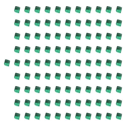 Sharplace 100x Acrylwürfel Sensorisches Trainingsspielzeug Stapelwürfel Interaktives sechsseitiges Brettspiel Blankowürfel für die Fantasie im Vorschulalter, GrÜn Sharplace 100x Acrylwürfel Sensorisches Trainingsspielzeug Stapelwürfel Interaktives sechsseitiges Brettspiel Blankowürfel für die Fantasie im Vorschulalter, GrÜn von Sharplace