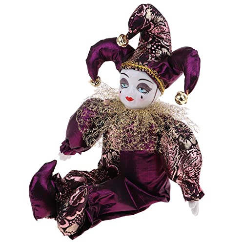 Sharplace 12 Gute, Puppen Italienische Triangel Puppen Modell Traurig Clown von Sharplace