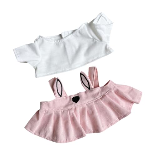 Sharplace 38 cm Puppenrock-Set, Puppenkleidung, Plüschpuppenzubehör, Kostüme, modische, Bezaubernde Puppen-Outfits, Puppen-Anziehsachen für Mädchen als Geschenk von Sharplace