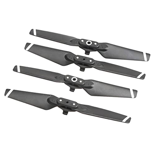 Sharplace 4 Stück RC Propeller Props Rotorblatt für DJI Spark, RC Drone Propeller, Originalpropeller, Ersatzpropellerblätter, Schnellwechselpropeller, Quick Release Faltbare Flügel, Drohnen Zubehör von Sharplace