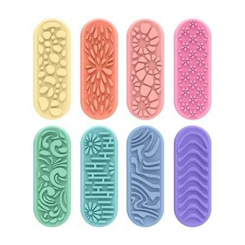 Sharplace 8X Zappelspielzeug, sensorische Steine für, kreatives Reisespielzeug, weiches -Zappelset, sensorische Streifen für den Schreibtisch im Sharplace 8X Zappelspielzeug, sensorische Steine für, kreatives Reisespielzeug, weiches -Zappelset, sensorische Streifen für den Schreibtisch im von Sharplace