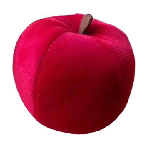 Sharplace Apfel-Plüschtier, Apfel-Plüschpuppe, Sammlerstück, gefüllte Frucht, Durchmesser 10 cm, für Weihnachten, Erntedankfest, Rot Sharplace Apfel-Plüschtier, Apfel-Plüschpuppe, Sammlerstück, gefüllte Frucht, Durchmesser 10 cm, für Weihnachten, Erntedankfest, Rot von Sharplace