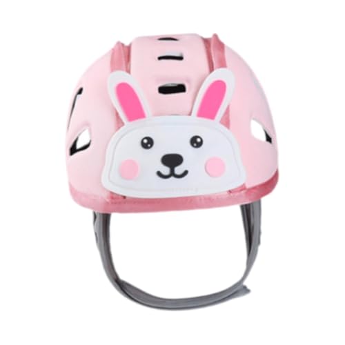 Sharplace Babyhelm zum Krabbeln, Gehen, bequem, weich, kollisionssicher, Leichter Schutz für Jungen, Mädchen, Kleinkinder, Rosa von Sharplace