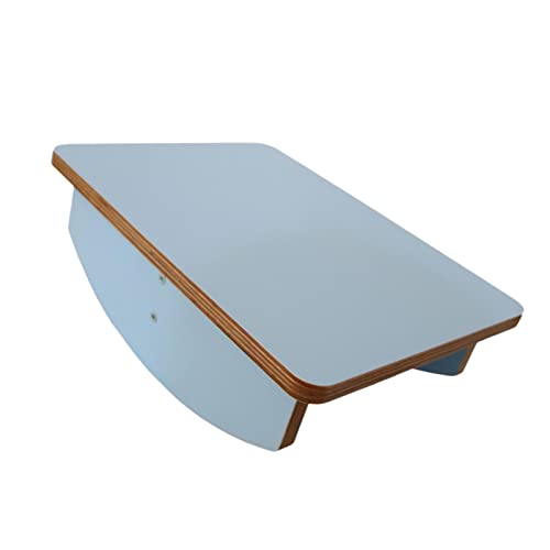 Sharplace Balance Board Holz Wippbrett Trainingsgerät Koordinationshilfe Stehschreibtisch Zubehör rutschfest für Zuhause Büro Reise Eltern-Kind-aktivität, Blau Sharplace Balance Board Holz Wippbrett Trainingsgerät Koordinationshilfe Stehschreibtisch Zubehör rutschfest für Zuhause Büro Reise Eltern-Kind-aktivität, Blau von Sharplace