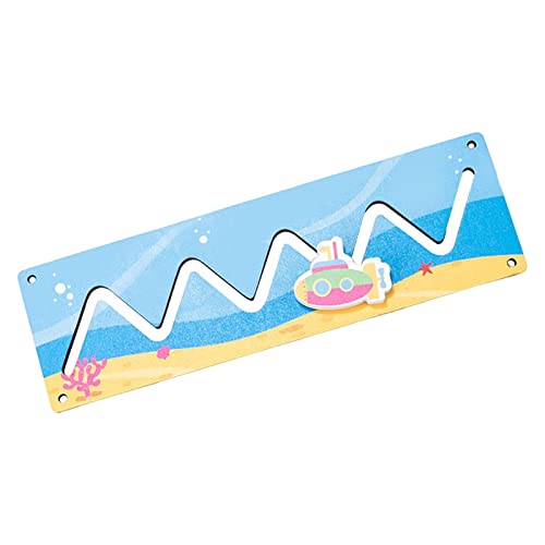 Sharplace Busy Board Frühes Lernspielzeug Puzzle Holzsensorik Unbemalt für Kinder Reisen Geburtstagsgeschenk, Stil B Sharplace Busy Board Frühes Lernspielzeug Puzzle Holzsensorik Unbemalt für Kinder Reisen Geburtstagsgeschenk, Stil B von Sharplace