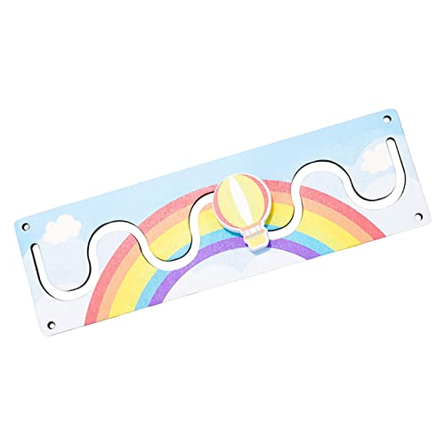 Sharplace Busy Board Frühes Lernspielzeug Puzzle Holzsensorik Unbemalt für Kinder Reisen Geburtstagsgeschenk, Stil C Sharplace Busy Board Frühes Lernspielzeug Puzzle Holzsensorik Unbemalt für Kinder Reisen Geburtstagsgeschenk, Stil C von Sharplace