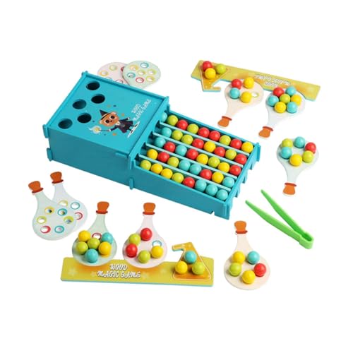 Sharplace Count and Match Holzspielzeug Set Farbperlen Zählspiel Motoriktraining Logikspiel Hand-Auge-koordination Entwicklung für Kleinkinder Eltern Sharplace Count and Match Holzspielzeug Set Farbperlen Zählspiel Motoriktraining Logikspiel Hand-Auge-koordination Entwicklung für Kleinkinder Eltern von Sharplace