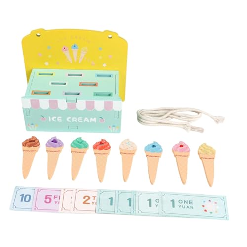 Sharplace Eiscreme-Spielzeug aus , Lebensmittelspielzeug, Rollenspiel, tragbare Eistheke, Ladenspiele, Küchenzubehör, Spielset für 3-, 4- und 5-Jährige Sharplace Eiscreme-Spielzeug aus , Lebensmittelspielzeug, Rollenspiel, tragbare Eistheke, Ladenspiele, Küchenzubehör, Spielset für 3-, 4- und 5-Jährige von Sharplace